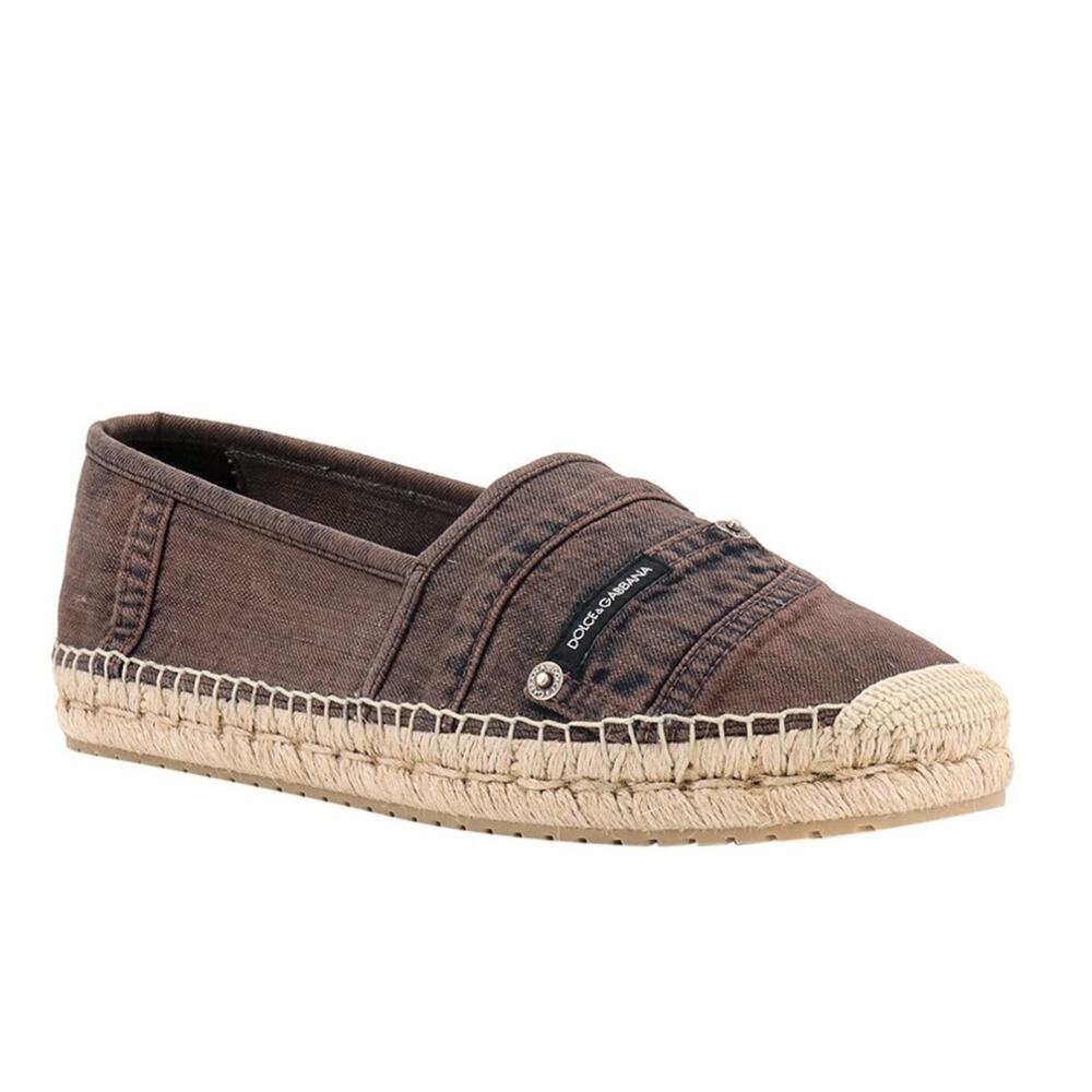 Dolce & Gabbana Mens Espadrilles Flats Logo Preppy Classic Casual Summer 11